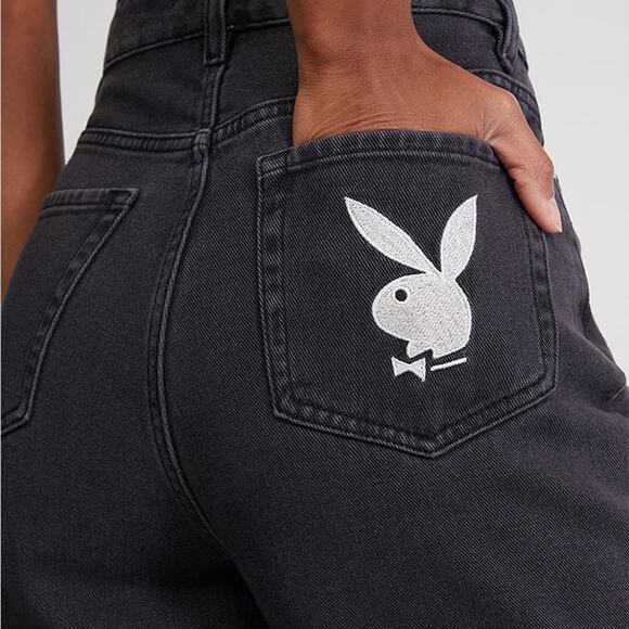 Playboy By PacSun Black Boyfriend Jeans Size 25 - Picture 10 of 11
